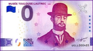 MUSEE TOULOUSE-LAUTREC / BILLET 0 € / NULL EURO-SCHEIN / UELL 2025-2 - Picture 1 of 1