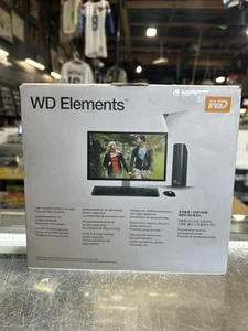 Disco rigido esterno desktop Western Digital 20 TB WD Elements - Foto 1 di 5