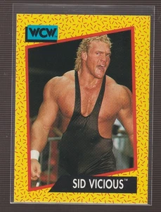 Tarjeta de estreno 1991 WCW Impel #24 Sid Vicious Collection - Imagen 1 de 2