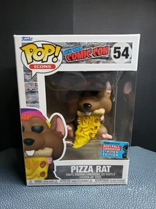 Funko Pop Icons New York Comic Con 54 Pizza Rat 2021 Fall Convention Limited Edi - Bild 1 von 4