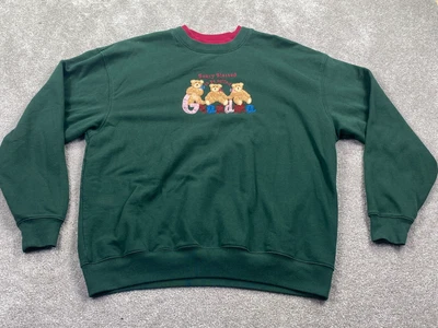 Moletom M&C Sportswear Beary Blessed to Be Called Grandma tamanho adulto XL verde - Imagem 1 de 4