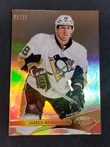 2012-13 PANINI CERTIFIED /25 JAMES NEAL PENGUINS - Picture 1 of 2