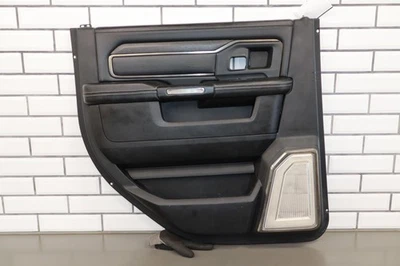 19-24 Ram 2500 3500 Crew Cab / Mega Cab Left Driver Rear Door Trim Panel - Image 1 of 4