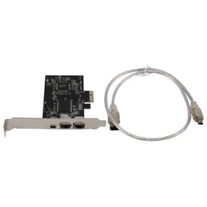 1394 Firewire Card,PCIe 3 Ports 1394A Firewire Expansion Card, PCI Express6462 - Afbeelding 1 van 9