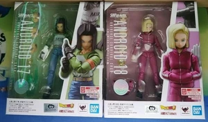 DBZ DBS BANDAI S.H. Figuarts Dragon ball Z ANDROID No. 17 + 18 Universe Survival - Picture 1 of 4