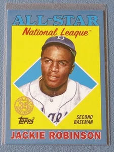 2023 Topps #88AS-11 Jackie Robinson 1988 All-Stars Blue parallel Dodgers HOF - Picture 1 of 2