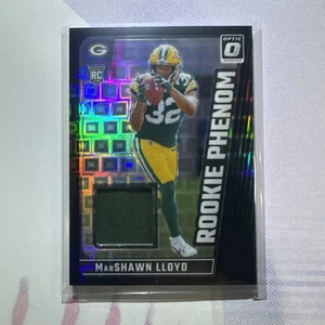MarShawn Lloyd 2024 Optic #RPB-MLD BLACK PANDORA SSP ROOKIE PATCH /25 - Picture 1 of 2