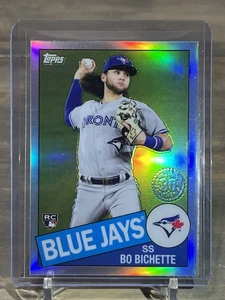 Topps Chrome Bo Bichette RC 2020 35 aniversario refractor #85TC-2 1985 novato - Imagen 1 de 2