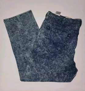 Levi Mens 541 Athletic Taper Denim Jeans Blue Pants Medium Acid Wash 42 X 30 - Picture 1 of 13