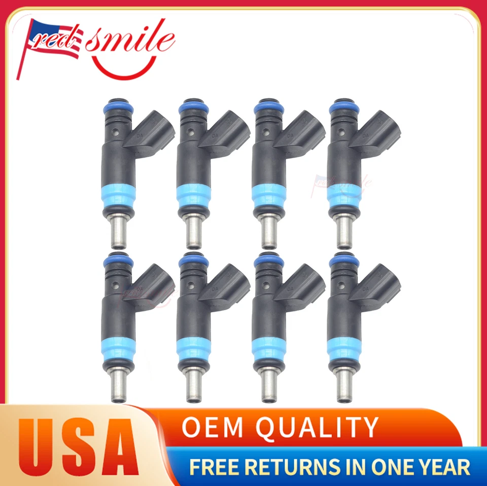 Nuevos inyectores de combustible 8X para Dodge Charger Challenger 2012-2021 6,4 L V8 05038337AB Foto 1 de 4