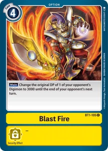 Blast Fire BT1-105 C Release Special Booster Digimon TCG - Picture 1 of 2
