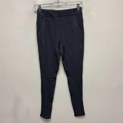 Lunya Womens Gray Heather Waffle Knit Restore Thermal High Rise Leggings XS New - Image 1 of 4