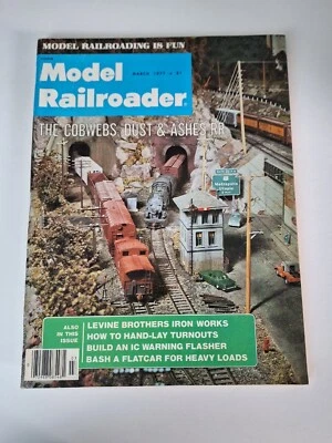 Model Railroader Magazine March 1977 - Image 1 of 2