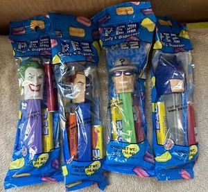 PEZ DC COMICS Batman Joker Riddler 2 Gesichter 4er Set CELLO M136 - Bild 1 von 6