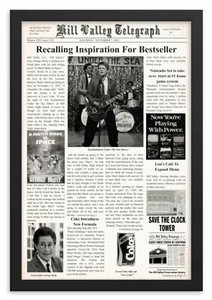 11x17 'Back To The Future' movie Newspaper Print - Picture 1 of 1