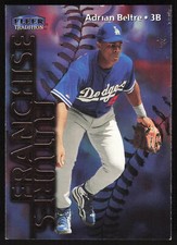 1999 Fleer Tradition #576 Adrian Beltre     FF, PR5000 Los Angeles Dodgers Card