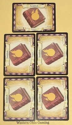 Harry Potter TCG 5 x Quidditch #79/80 Lesson CCG Quidditch Cup - Image 1 of 2