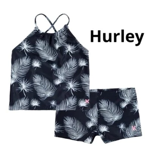 Hurley Girls Tankini 2-Piece Swimsuit. UPF 50+. Size 12. Retail $45 - Picture 1 of 6