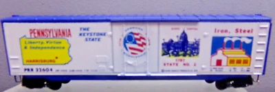 N Scale Kadee BI CENTENNIAL 1976 PENNSYLVANIA State 50' Single Door Boxcar - Image 1 of 4