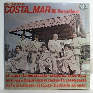 Los Triunfadores Costa Mar De Pueblo Nuevo Vinyl Record LP Album 1970s cumbia NM - Picture 1 of 6