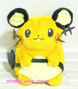 Muñeca de peluche Dedenne original esponjosa abrazando con etiqueta 14,1" 36 cm - Imagen 1 de 12