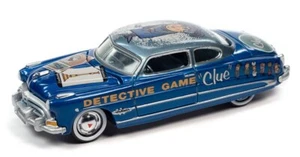 JOHNNY LIGHTNING 1/64 Vintage Clue - 1951 Hudson Hornet (Mrs. Pe #JLSP270📌USA - Picture 1 of 2