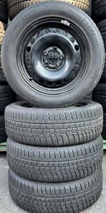 4 Orig VW Winterräder Stahl 185/65 R15 92H Polo 6 2G Seat Ibiza Audi A1 GB Skoda - Bild 1 von 3