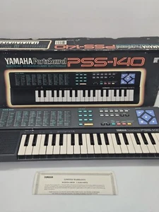 Yamaha PortaSound PSS-140 Keyboard Electronic Synthesizer 37 Keys Works Great!!! - Picture 1 of 16