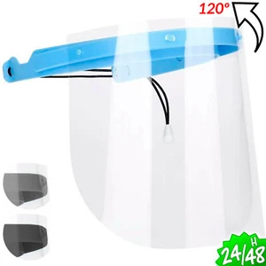 Pantalla Protectora Cara 120º Kit protección Facial Seguridad Anticontagio Cubre - Imagen 1 de 12