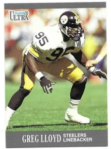 GREG LLOYD 1991 FLEER ULTRA CARD QUASI NUOVO-MT+ CONDIZIONI - Foto 1 di 2