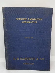 1929 E.H. Sargent & Co. Scientific Laboratory Apparatus Catalog & Price List 35 - Picture 1 of 16