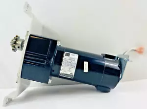 Bodine Electric 33A5FEPM-E3 Gear Motor 1/8 HP 90 VDC 1.3 AMP Tested Working. - Picture 1 of 12