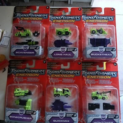 TRANSFORMERS ENERGON 6 MICROMASTER CONSTRUCTION DEVASTATOR HASBRO ESCAVATOR  M - Immagine 1 di 4