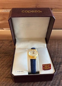 VINTAGE WOMENS CAPEZIO QUARTZ ANALOG WATCH, JAPAN MOVEMENT-RUNNING-NEW BATTERY - Picture 1 of 9