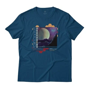 Camiseta Ariel Luna de Urano Sistema Solar Arte Gráfico Espacial Premium Algodón - Imagen 1 de 8