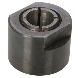 Router Collet 1/2in TRC120, Durable Steel Heavy Duty Black Finish - Picture 1 of 8