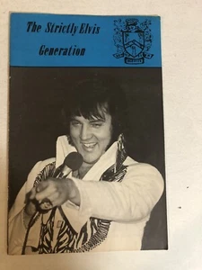 1978 Strictly Elvis Generation Fan Club Booklet Elvis Presley Ephemera - Picture 1 of 3