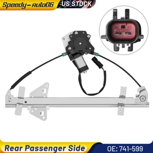 Power Window Regulator For 98-2003 Dodge Durango 2004 Dakota Rear Right w/ Motor - Picture 1 of 7