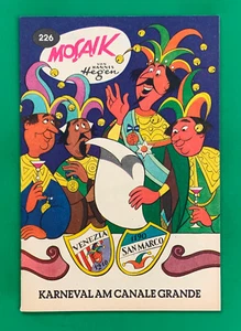 WIPA Mosaik Digedags Nr. 226 Karneval am Canale Grande 1975 Hannes Hegen - Bild 1 von 9
