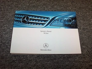 2006 Mercedes Benz ML350 ML500 M-Class Owner Owner's Operator Manual 3.5L 5.0L - Picture 1 of 1