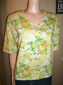 MOUNTAIN LAKE SsHORT SLEEVE FLORAL SHIRT LARGE NEW - Picture 1 of 2