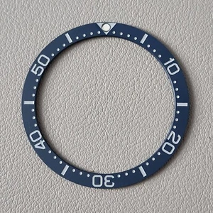 Bezel Insert Dark Blue Turtle Ceramic / Flat C3 Low PIP / Matte - Picture 1 of 1