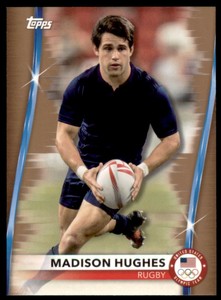 2020-21 Topps US Olympics & Paralympics Bronze #59 Madison Hughes - Rugby