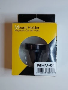 Universal Air Vent Magnetic Phone Holder Mount Clip - Secure Fit for All Mobile - Picture 1 of 12