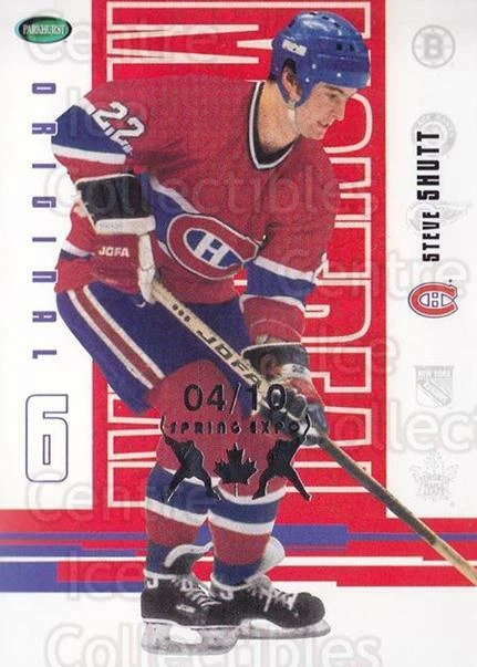 2003-04 Parkhurst Original Six Montreal Canadiens Spring Expo #57 Steve Shutt - Image 1 of 1