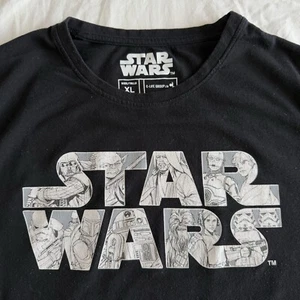 Star Wars Anime Logo T-Shirt Spell-Out PiP Men's XL Black - Picture 1 of 7