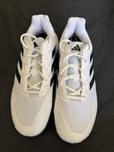 Nuevo Adidas Gamecourt 2.0 M Talla 10 Hombre Tenis Zapatos Blanco/Negro Estilo GW2991 - Imagen 1 de 5