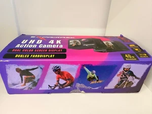 Exprotrek UHD 4K Action Camera – Waterproof, Dual Screen, Pro Sports Cam - Picture 1 of 5