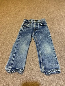 Jeans Levi’s Strauss Little Levi’s Orange Tab Lavado con Ácido Talla 3 De Colección Años 90 - Imagen 1 de 15