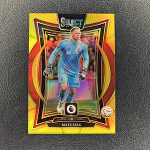 Panini Select Premier League 2024/25 Nottingham Forest Matz Sels Gold /10 - Picture 1 of 2